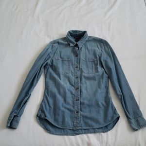 Lucky Brand Light Denim Button Up